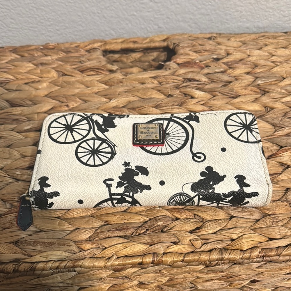 Dooney & Bourke Black and White Wallet